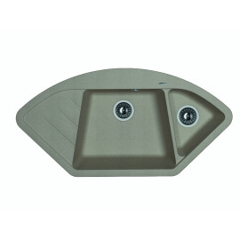 Кухонная мойка FLORENTINA Веста серый шелк (20.285.E1005.307)