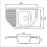 Мойка GRANFEST Corner GF-C800E (800х500) Терракот 307 угловая 417551