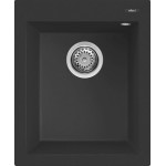 Кухонная мойка ELLECI Quadra 100 Full Black 40