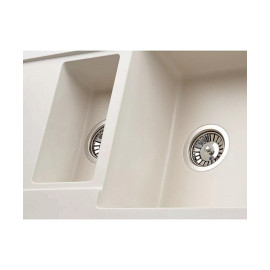 Кухонная мойка KUPPERSBERG MODENA 1,5B2D WHITE ALABASTER