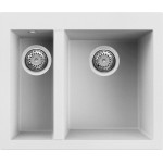 Кухонная мойка ELLECI Quadra 150 Undermount White K96