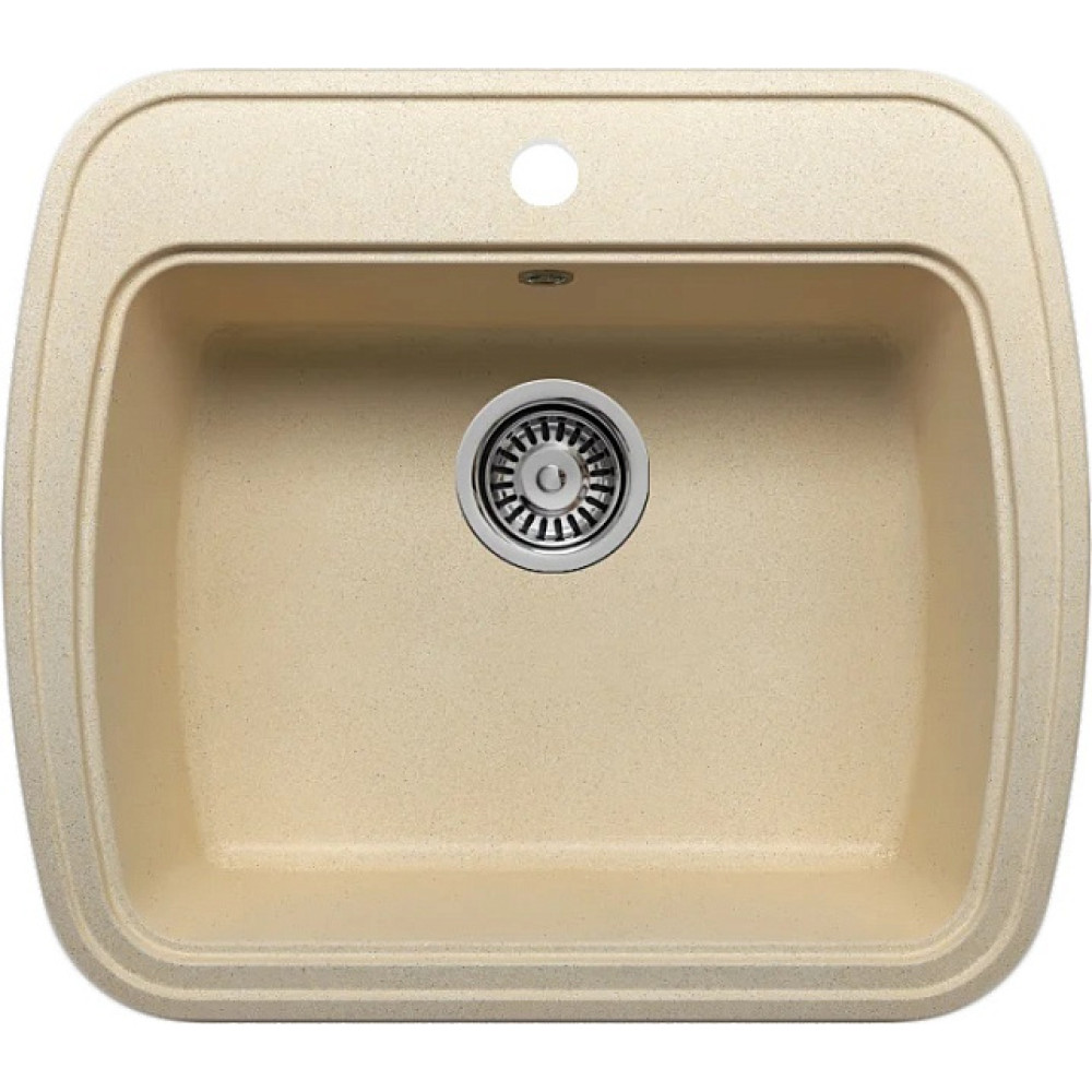 Кухонная мойка KRONA MAGNET 1B 570x500 CREAM