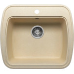 Кухонная мойка KRONA MAGNET 1B 570x500 CREAM