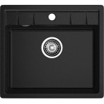 Кухонная мойка GRANFEST Quadro GF-Q561 чёрный
