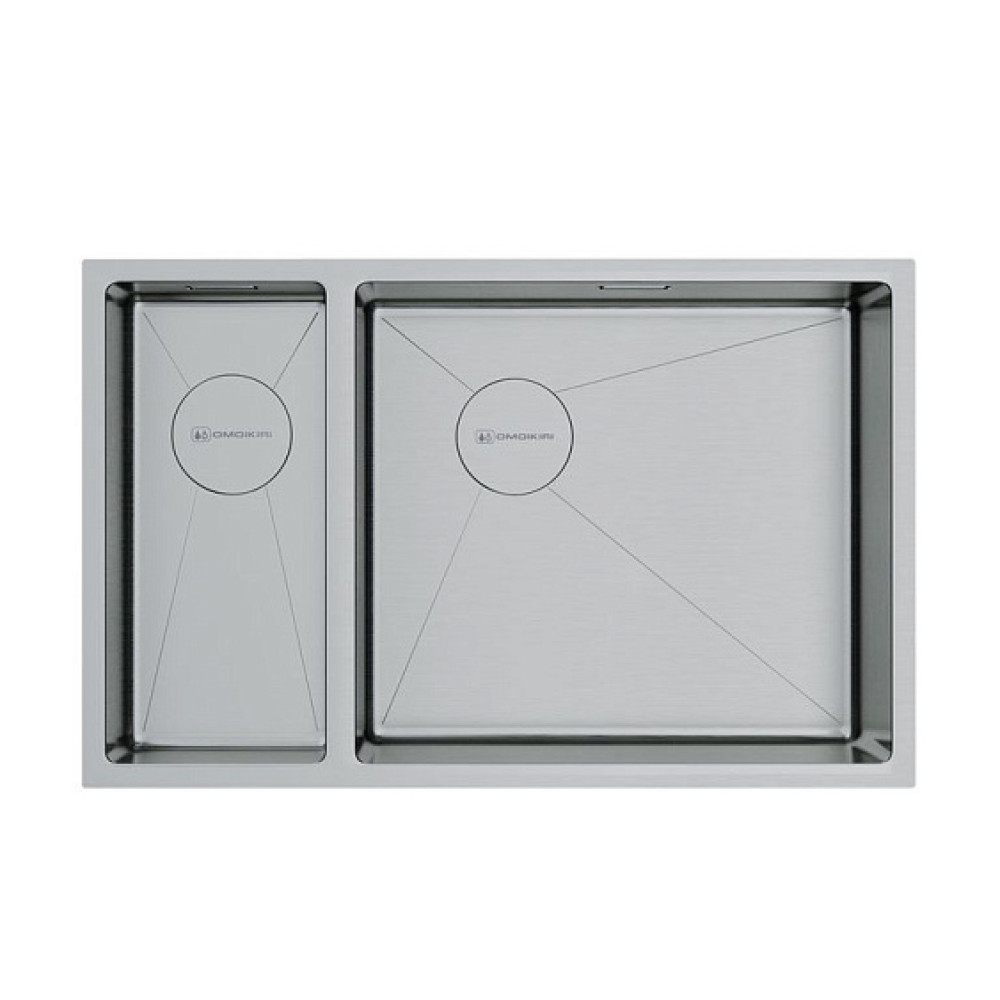 Кухонная мойка OMOIKIRI Taki 69-2-U/IF-IN-R Side (4993182)