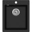 Кухонная мойка AQUASANITA Simplex SQS100W (black metallic 601)