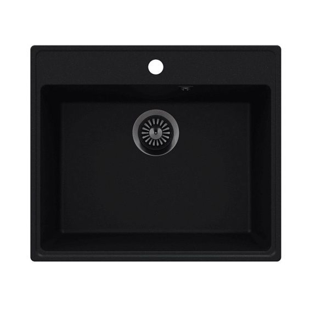 Кухонная мойка MAUNFELD Perla 580 MFQS-580B черный