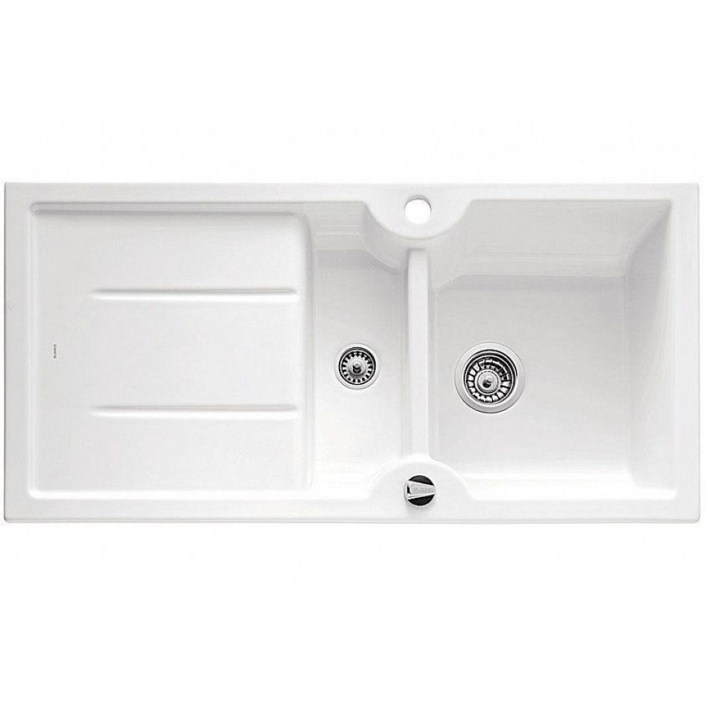 Кухонная мойка BLANCO idessa 6s глянцевый белый