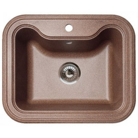 Кухонная мойка FLORENTINA крит 630 коричневый
