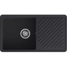 Кухонная мойка GRANFEST QUARZ GF-ZL53 чёрный