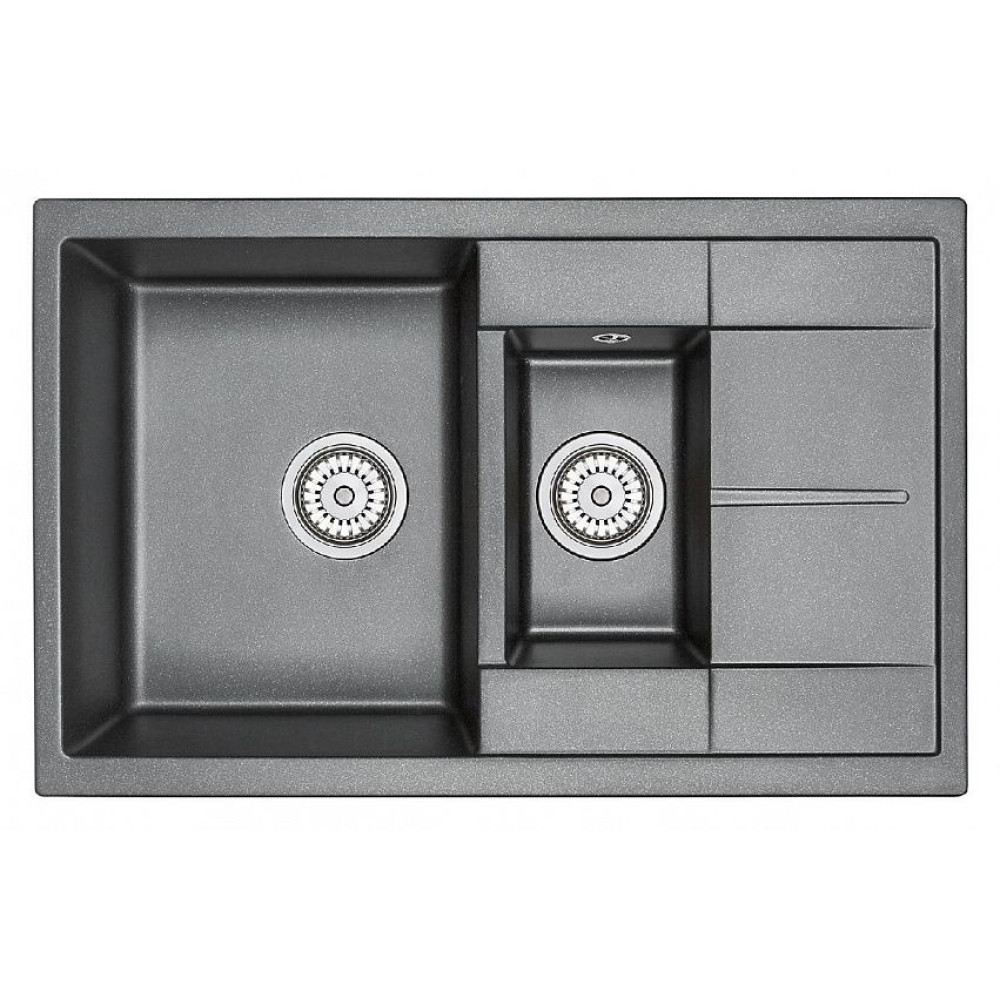 Кухонная мойка Granula GR-7802 шварц