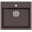 Кухонная мойка AQUASANITA Quadro SQQ100W (cerrus 120)