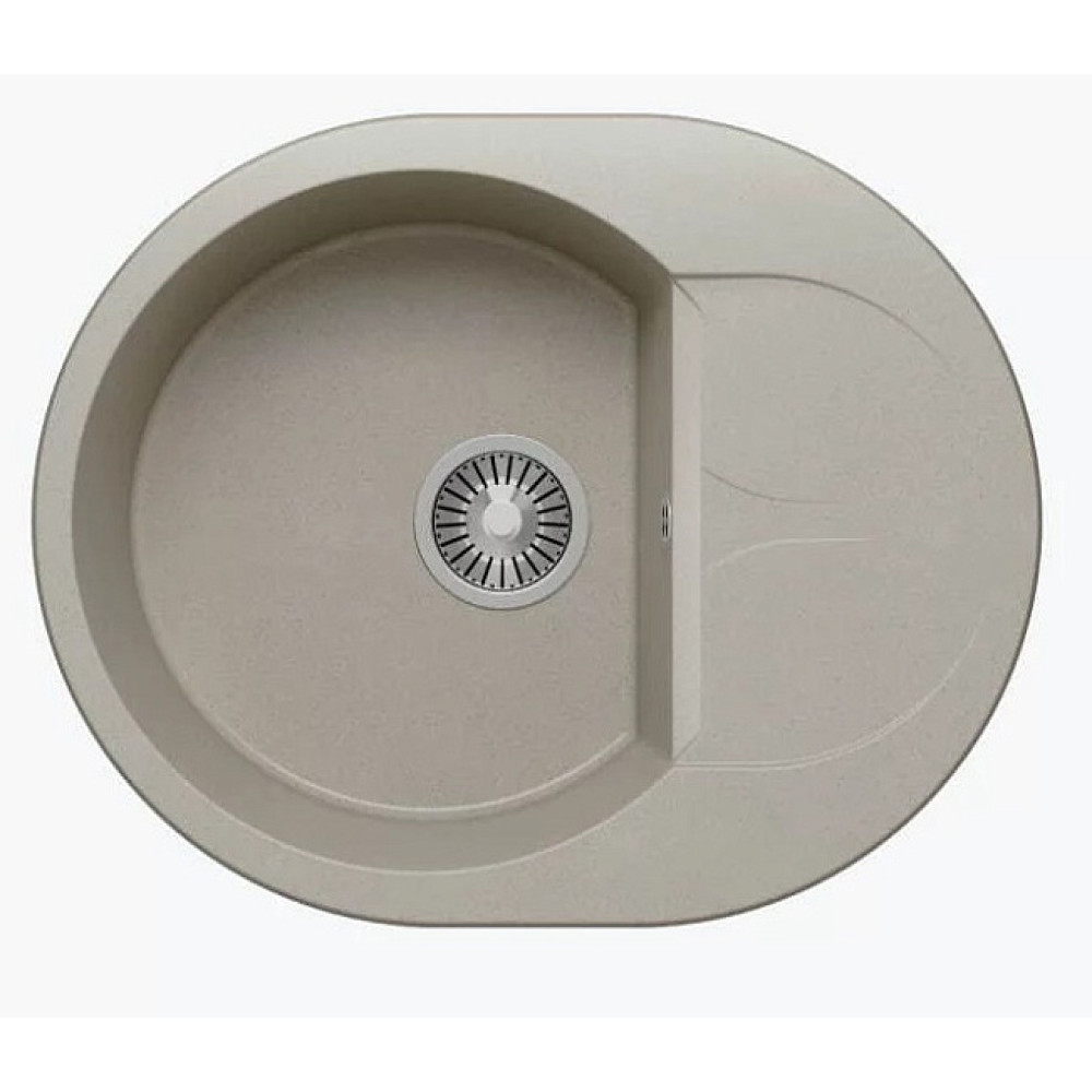 Кухонная мойка POLYGRAN Atol-620 №14 серый