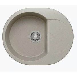 Кухонная мойка POLYGRAN Atol-620 №14 серый