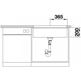 Кухонная мойка Blanco ETAGON 700-U кофе (арт.525176)
