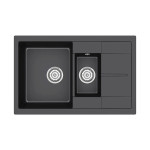 Кухонная мойка KUPPERSBERG MODENA 60 NL 1,5B1D DEEP BLACK