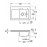 Кухонная мойка Villeroy&Boch Subway 45 671401i4 Graphite
