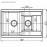 Кухонная мойка DR.GANS Астра (760х510х217) Терракота (25.065.D0760.406)