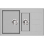 Кухонная мойка AQUASANITA Tesa SQT151AW (alumetallic 202)