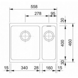 Мойка Franke KBG160подстолешницу,-автомат,графит (125.0023.789)