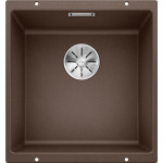 Кухонная мойка Blanco SUBLINE 400-U SILGRANIT кофе с отв.арм. InFino (арт.523431)