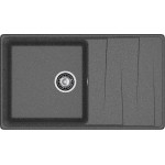 Кухонная мойка GRANFEST GF-LV-860L графит
