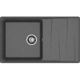 Кухонная мойка GRANFEST GF-LV-860L графит
