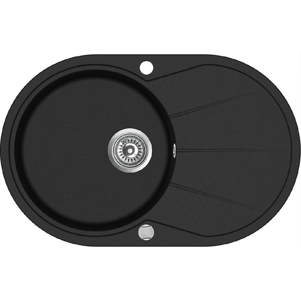 Кухонная мойка AQUASANITA Clarus SR101AW (black metallic 601)