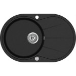 Кухонная мойка AQUASANITA Clarus SR101AW (black metallic 601)