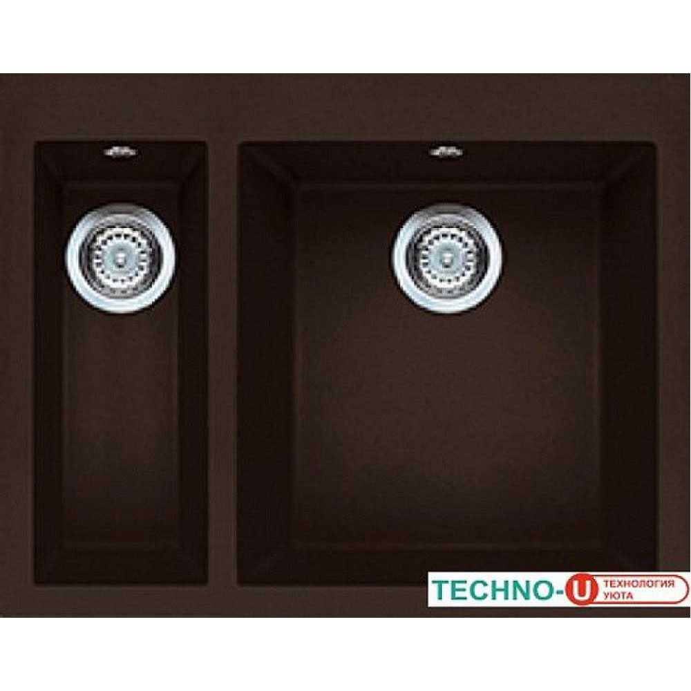 Кухонная мойка ELLECI Quadra 150 Espresso 78