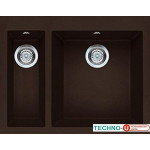 Кухонная мойка ELLECI Quadra 150 Espresso 78
