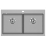 Кухонная мойка AQUASANITA Magna SQM200AW (argent 220)