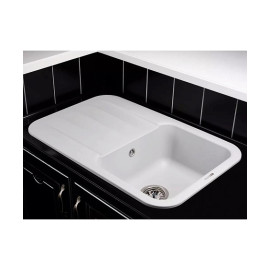 Кухонная мойка KUPPERSBERG LIRA 1B1D GREY