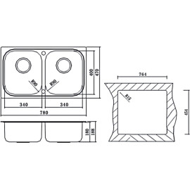Кухонная мойка OULIN OL-S8905