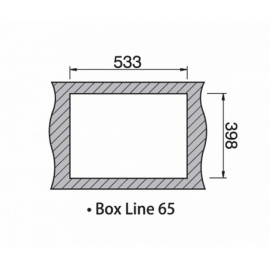 Кухонная мойка RODI box line 65 left unde