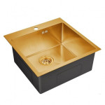 Кухонная мойка EMAR EMB-116 PVD Nano Golden