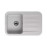 Кухонная мойка KUPPERSBERG LIRA 1B1D GREY