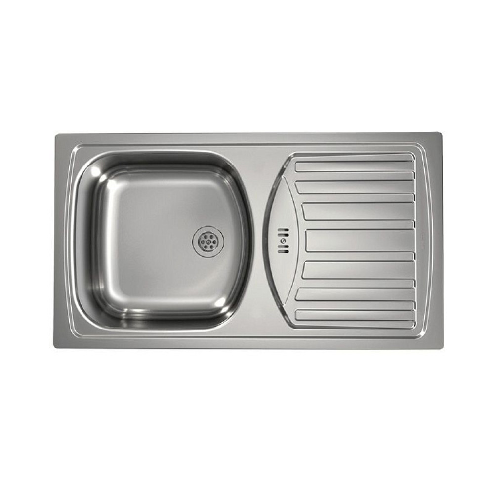 Кухонная мойка ALVEUS BASIC 150 NAT-90 1136532 (в комплекте с сифоном 1130543)