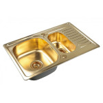 Мойка для кухни ZORG INOX PVD SZR-78-2-50 бронза