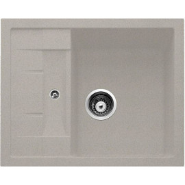 Кухонная мойка TopZero Scarlett Smoke (615x500-47), искусственный гранит