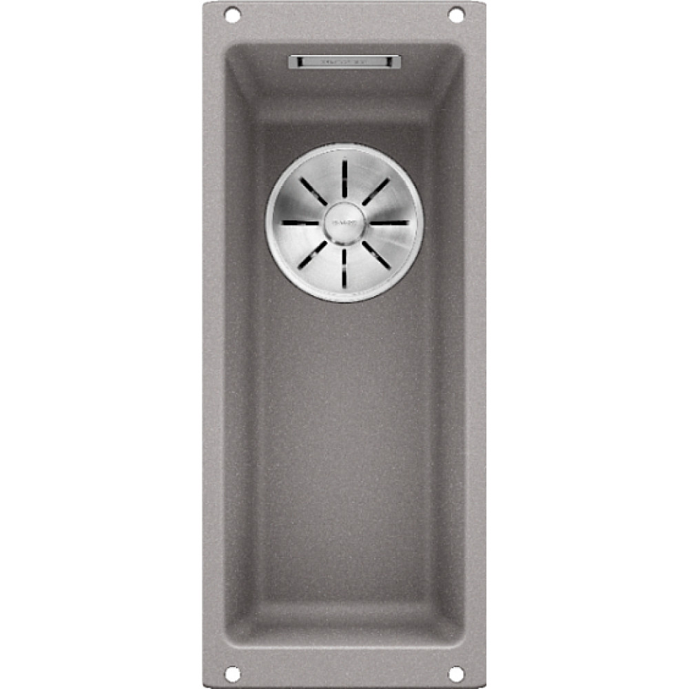Кухонная мойка Blanco SUBLINE 160-U SILGRANIT алюметаллик c отв.арм. InFino (арт.523398)