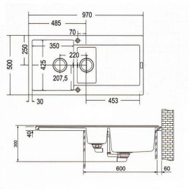 Кухонная мойка FRANKE mrg 651 (114.0313.272) миндаль