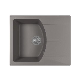 Кухонная мойка FLORENTINA Паола 620 серый шелк (20.470.A0620.307)