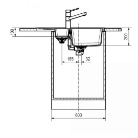 Кухонная мойка FRANKE BFG 651 белый (114.0276.136)