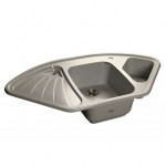 Мойка GRANFEST Corner GF-C1040E (1040х570) Серый 310 угловая 430135