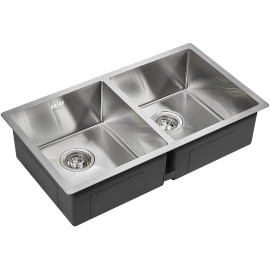 Кухонная мойка PAULMARK Twin PM237844-BS