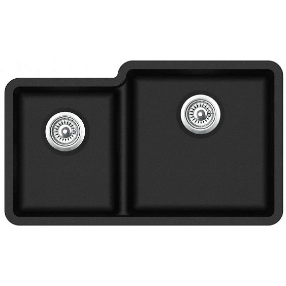 Кухонная мойка AQUASANITA Arca SQA230RW (black metallic 601)