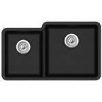 Кухонная мойка AQUASANITA Arca SQA230RW (black metallic 601)
