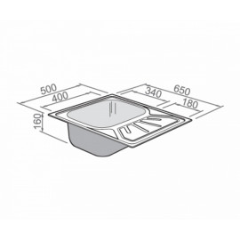 Кухонная мойка RODI Rio Flat Matt 3,5