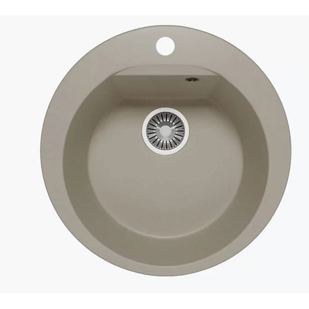 Кухонная мойка POLYGRAN Atol-520 №302 песочный